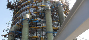 Bau einer Rauchgasentschwefelungsanlage für das Kraftwerk Maritza East 2, Bulgarien