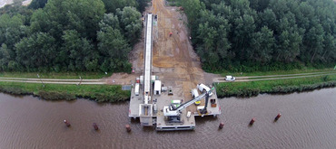 Geotechnical support for new lock construction, Germany