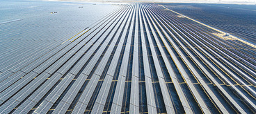 2-GWp-Photovoltaik-Park Al Dhafra, Vereinigte Arabische Emirate