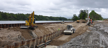 Upgrading the Kiel Canal – setting up an interim storage area, Germany