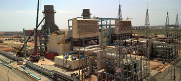 230-MW-Gasturbinenkraftwerk Kpone, Ghana