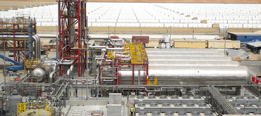 Shams One solar thermal power plant, United Arab Emirates