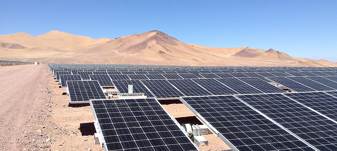 Due diligence audits, site supervision and operation monitoring for PV power plants, Chile